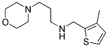 (3-METHYL-THIOPHEN-2-YLMETHYL)-(3-MORPHOLIN-4-YL-PROPYL)-AMINE 结构式