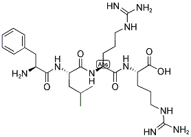 PHE-LEU-ARG-ARG 结构式