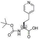 (S)-2-TERT-BUTOXYCARBONYLAMINO-4-PYRIDIN-4-YL-BUTYRIC ACID 结构式