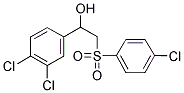 2-[(4-CHLOROPHENYL)SULFONYL]-1-(3,4-DICHLOROPHENYL)-1-ETHANOL 结构式