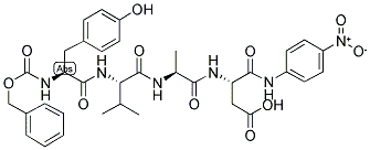 底物多肽Z-YVAD-PNA 结构式