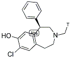 [N-METHYL-3H]SCH 23390 结构式