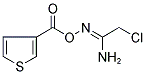 2-CHLORO-N'-[(3-THIENYLCARBONYL)OXY]ETHANIMIDAMIDE 结构式