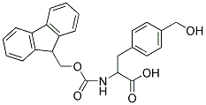 FMOC-D, L-PHE(4-CH2-OH) 结构式