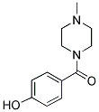 (4-Hydroxy-phenyl)-(4-methyl-piperazin-1-yl)-methanone 结构式