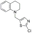 1-[(2-CHLORO-1,3-THIAZOL-5-YL)METHYL]-1,2,3,4-TETRAHYDROQUINOLINE 结构式