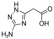 (3-AMINO-1H-1,2,4-TRIAZOL-5-YL)ACETIC ACID 结构式