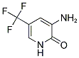 3-AMINO-5-(TRIFLUOROMETHYL)PYRIDIN-2(1H)-ONE 结构式