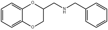 BENZYL-(2,3-DIHYDRO-BENZO[1,4]DIOXIN-2-YLMETHYL)-AMINE 结构式