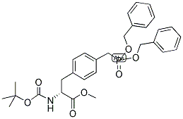 BOC-D-PHE[4-CH2-PO3(BN)2]-OME 结构式