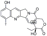 9-Hydroxycamptothecin, [12-3H(N)]- 结构式