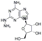 2-HYDRAZINOADENOSINE 结构式