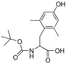 BOC-D, L-TYR(2,6-DI-ME) 结构式