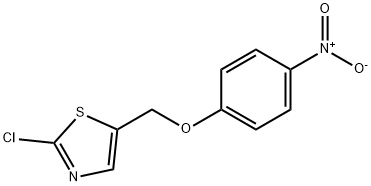 (2-CHLORO-1,3-THIAZOL-5-YL)METHYL 4-NITROPHENYL ETHER 结构式