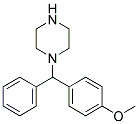 1-[(4-METHOXY-PHENYL)-PHENYL-METHYL]-PIPERAZINE 结构式