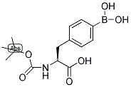 (S)-BOC-4-BORONO-PHENYLALANINE 结构式