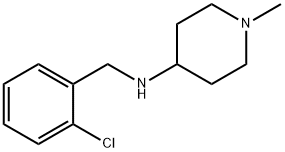 (2-氯-苄基)-(1-甲基-哌啶-4-基)-胺 结构式