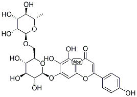 SCUTELLAREIN 7-O-RUTINOSIDE 结构式