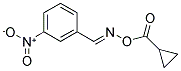 1-(([(CYCLOPROPYLCARBONYL)OXY]IMINO)METHYL)-3-NITROBENZENE 结构式