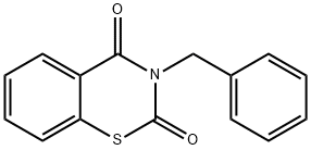 3-BENZYL-2H-1,3-BENZOTHIAZINE-2,4(3H)-DIONE 结构式