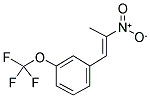 (3-(TRIFLUOROMETHOXY)PHENYL)-2-NITROPROPENE 结构式