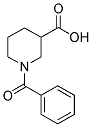 1-BENZOYLPIPERIDINE-3-CARBOXYLIC ACID 结构式