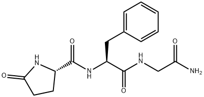 PYR-PHE-GLY-NH2 结构式