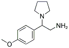 2-(4-METHOXYPHENYL)-2-PYRROLIDINYLETHYLAMINE 结构式