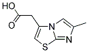 (6-Methylimidazo[2,1-b][1,3]thiazol-3-yl)acetic acid 结构式