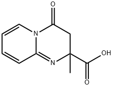 2-甲基-4-羰基-3,4-二氢-2H-吡啶并[1,2-A]-嘧啶-2-羧酸 结构式