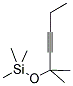 [(1,1-DIMETHYL-2-PENTYNYL)OXY]TRIMETHYLSILANE 结构式