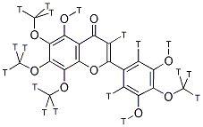 GARDENIN E, [3H(G)] 结构式