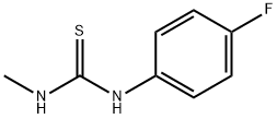 N-(4-FLUOROPHENYL)-N'-METHYLTHIOUREA 结构式