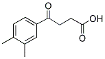 4-(3,4-DIMETHYLPHENYL)-4-OXOBUTYRIC ACID 结构式