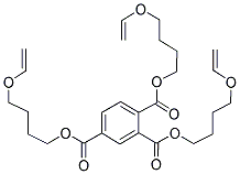 TRIS[4-(VINYLOXY)BUTYL] TRIMELLITATE 结构式