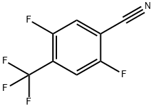 2,5-二氟-4-(三氟甲基)苯腈 结构式
