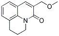 2,3-DIHYDRO-6-(METHOXYMETHYL)-(1H,5H)-BENZO[IJ]QUINOLIZIN-5-ONE 结构式