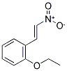 1-(2-ETHOXYPHENYL)-2-NITROETHENE 结构式