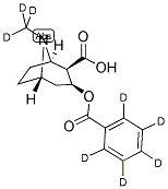 BENZOYLECGONINE-D8 结构式