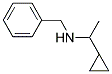Benzyl-(1-cyclopropyl-ethyl)-amine 结构式