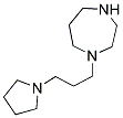 1-(3-吡咯烷丙基)高哌嗪 结构式