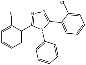 2,5-(2-CHLOROPHENYL)-PHENYL-1,3,4-TRIAZOLE 结构式