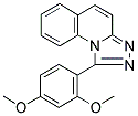 1-(2,4-DIMETHOXYPHENYL)[1,2,4]TRIAZOLO[4,3-A]QUINOLINE 结构式