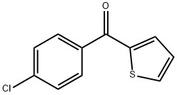 (4-氯苯基)(噻吩-2-基)甲酮 结构式