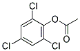 2,4,6-TRICHLOROPHENOL ACETATE 结构式