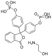 ETHANOLAMINE PHENOLPHTHALEIN DIPHOSPHATE 结构式