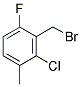 2-氯-6-氟-3-甲基溴苄 结构式