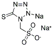 2,5-DIHYDRO-5-THIOXO-1H-TETRAZOLE-1-METHANESULFONIC ACID DISODIUM SALT 结构式