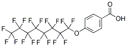 4-(PERFLUORO-1-OCTYLOXY)BENZOIC ACID 结构式