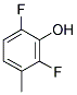 2,6-DIFLUORO-3-METHYLPHENOL 结构式